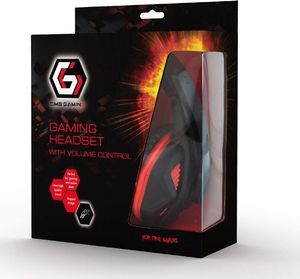 Słuchawki Gembird Czerwone (GHS-03) 5