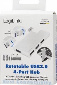 HUB USB LogiLink 4x USB-A 3.0 (UA0303) 5