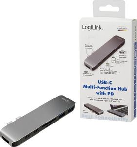 Stacja/replikator LogiLink Multiport 7w1 MacBook (UA0302) 2