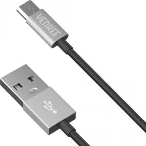 Kabel USB Sencor USB-A - microUSB 1 m Czarny (YCU 221 BSR) 1