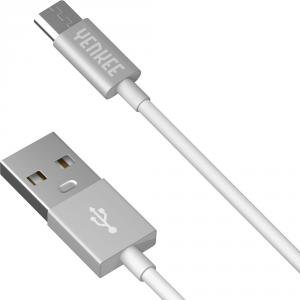 Kabel USB Sencor USB-A - microUSB 1 m Biały (YCU 221 WSR) 1
