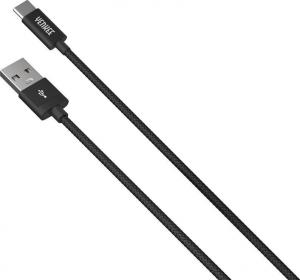 Kabel USB Sencor USB-A - USB-C 2 m Czarny (YCU 302 BK) 2