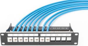 Digitus Patch panel 10" 1U 12x slot keystone Czarny (DN-91420) 3