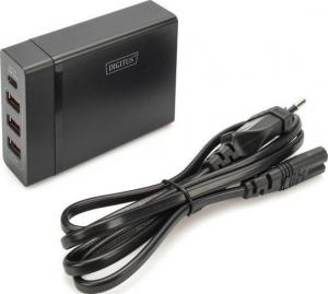 Ładowarka Digitus DA-10195 3x USB-A 1x USB-C 2.4 A (DA-10195) 4