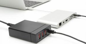 Ładowarka Digitus DA-10195 3x USB-A 1x USB-C 2.4 A (DA-10195) 5