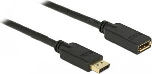 Kabel Delock DisplayPort - DisplayPort 1m czarny (83809) 1
