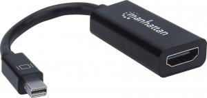 Adapter AV Manhattan DisplayPort Mini - HDMI czarny (151528) 2