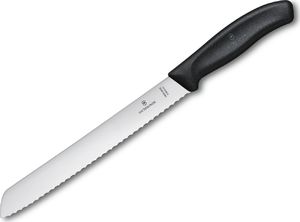 Victorinox Victorinox nóż do chleba 21 cm czarny blister 1