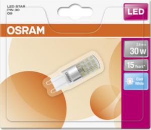 Osram LED STAR PIN CL 30 non-dim 2,6W/840 G9 3