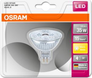 Osram LED STAR MR16 35 non-dim 36° 4,6W/827 GU5.3 3