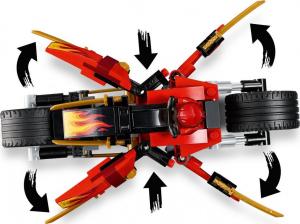 LEGO Ninjago Motocykl Kaia i skuter Zane’a (70667) 4