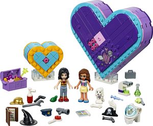LEGO Friends Pudełko w kształcie serca - zestaw przyjaźni (41359) 2