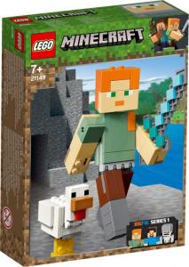 LEGO Minecraft BigFig Alex z kurczakiem (21149) 1
