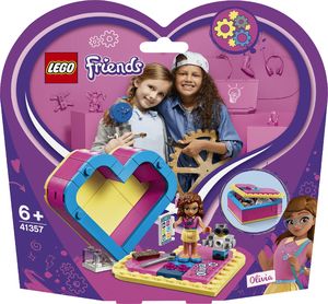 LEGO Friends Pudełko w kształcie serca Olivii (41357) 1