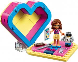 LEGO Friends Pudełko w kształcie serca Olivii (41357) 5
