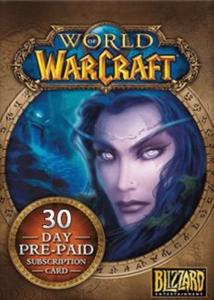 World of Warcraft 30 DAYS Pre-Paid Time Card EU 1
