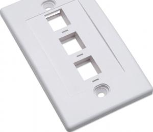 Intellinet Network Solutions 3-PORTOWY PANEL NA MODUŁY KEYSTONE DO PUSZKI 517874 (163309) 2