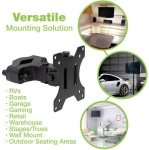 Techly Uchwyt na słup ICA-LCD 100BK 13'' - 30'' 8