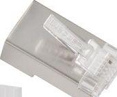 Lanberg Wtyk sieciowy RJ45 8P8C kat.6 FTP (20szt) z prowadnicą do linki i do drutu -PLS-6020 2