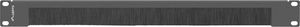 Lanberg Panel szczotkowy do szafy 19" 1U czarny (AK-1103-B) 2