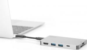 Stacja/replikator Digitus DA-70867 USB-C 6