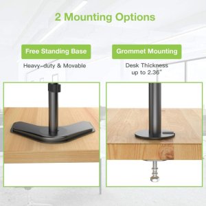 Techly Stojak biurkowy na 2 monitory 13" - 27" (ICA-LCD 2520V) 7