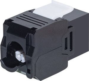 NetRack Netrack moduł Keyston Jack 1xRJ45 8p8c, kat. 6A UTP, beznarzędziowy 2