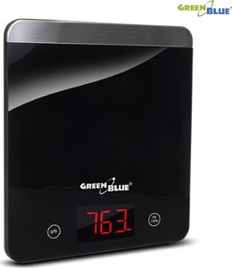 Waga kuchenna GreenBlue GreenBlue GB171 Waga kuchenna cyfrowa LED czarna min 1g max 5000g 15