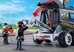 Playmobil Pojazd jednostki specjalnej ze światłem i dźwiękiem (9360) 3