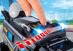 Playmobil Pojazd jednostki specjalnej ze światłem i dźwiękiem (9360) 4