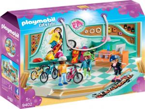 Playmobil Sklep rowerowy i skateboardowy (9402) 1