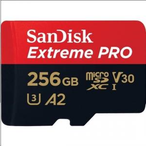 Karta SanDisk Extreme PRO MicroSDXC 256 GB Class 10 UHS-I/U3 A2 V30 (SDSQXCZ-256G-GN6MA) 1