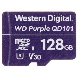 Karta WD Purple MicroSDXC 128 GB Class 10 UHS-I/U3 V30 (WDD128G1P0A) 1