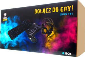 iBOX Aurora Gaming SET-1 + Słuchawki + Podkładka (IZGSET1) 2
