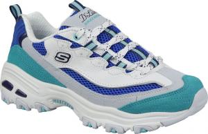 Skechers Buty damskie D'Lites Second Chance biało-niebieskie r. 41 (13146-WBL) 1