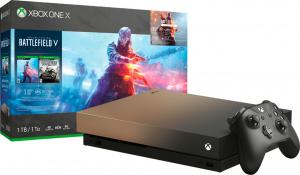 Microsoft Xbox One X 1TB Battlefield V Gold Rush Special Edition (FMP-00031) 1