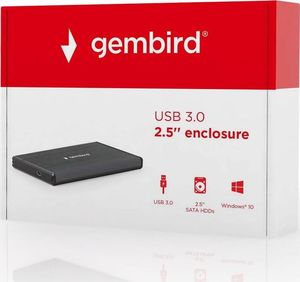 Kieszeń Gembird USB 3.0 - 2.5" SATA (EE2-U3S-3) 2
