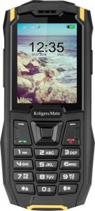 Telefon komórkowy Kruger&Matz Iron 2 4G Dual SIM Czarno-żółty 1