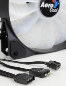 Wentylator Aerocool P7-F12 PRO RGB LED 3-pack + Hub (AEROP7-F12PRO-RGBHUB) 6