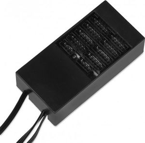 Wentylator iBOX WENTYLATOR CHŁODZĄCY iBOX 2 x 12CM LED + PASEK MAGNETYCZNY LED 4