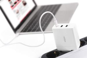 Ładowarka Ednet 2x USB-A 1x USB-C 3 A (31812) 7