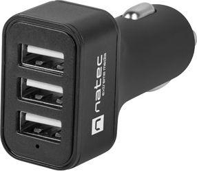 Ładowarka Natec Extreme Media 3x USB-A 5.1 A  (NUC-1335) 2