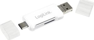 Czytnik LogiLink USB 2.0/USB-C/microUSB (CR0041) 1