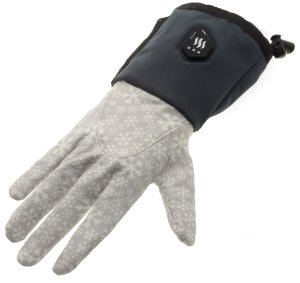 Glovii Ogrzewane termoaktywne rękawiczki uniwersalne, L-XL jasnoszare 7
