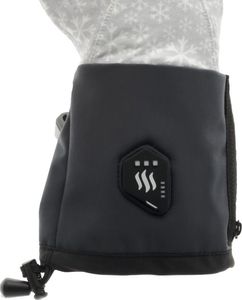 Glovii Ogrzewane termoaktywne rękawiczki uniwersalne, L-XL jasnoszare 6