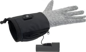 Glovii Ogrzewane termoaktywne rękawiczki uniwersalne, S-M, jasnoszare 7