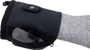 Glovii Ogrzewane termoaktywne rękawiczki uniwersalne, S-M, jasnoszare 8