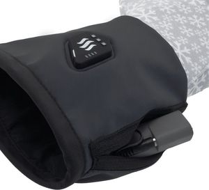 Glovii Ogrzewane termoaktywne rękawiczki uniwersalne, S-M, jasnoszare 9