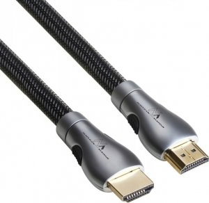 Kabel Maclean HDMI - HDMI 2m srebrny (MCTV-705) 1