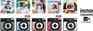 Aparat cyfrowy Fujifilm Instax Square 6 Złoty 5